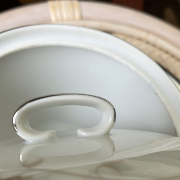 VINTAGE MIKASA ECLIPSE SUGAR BOWL AND LID 6137 YAMATO JAPAN FINE CHINA - Picture 7 of 10